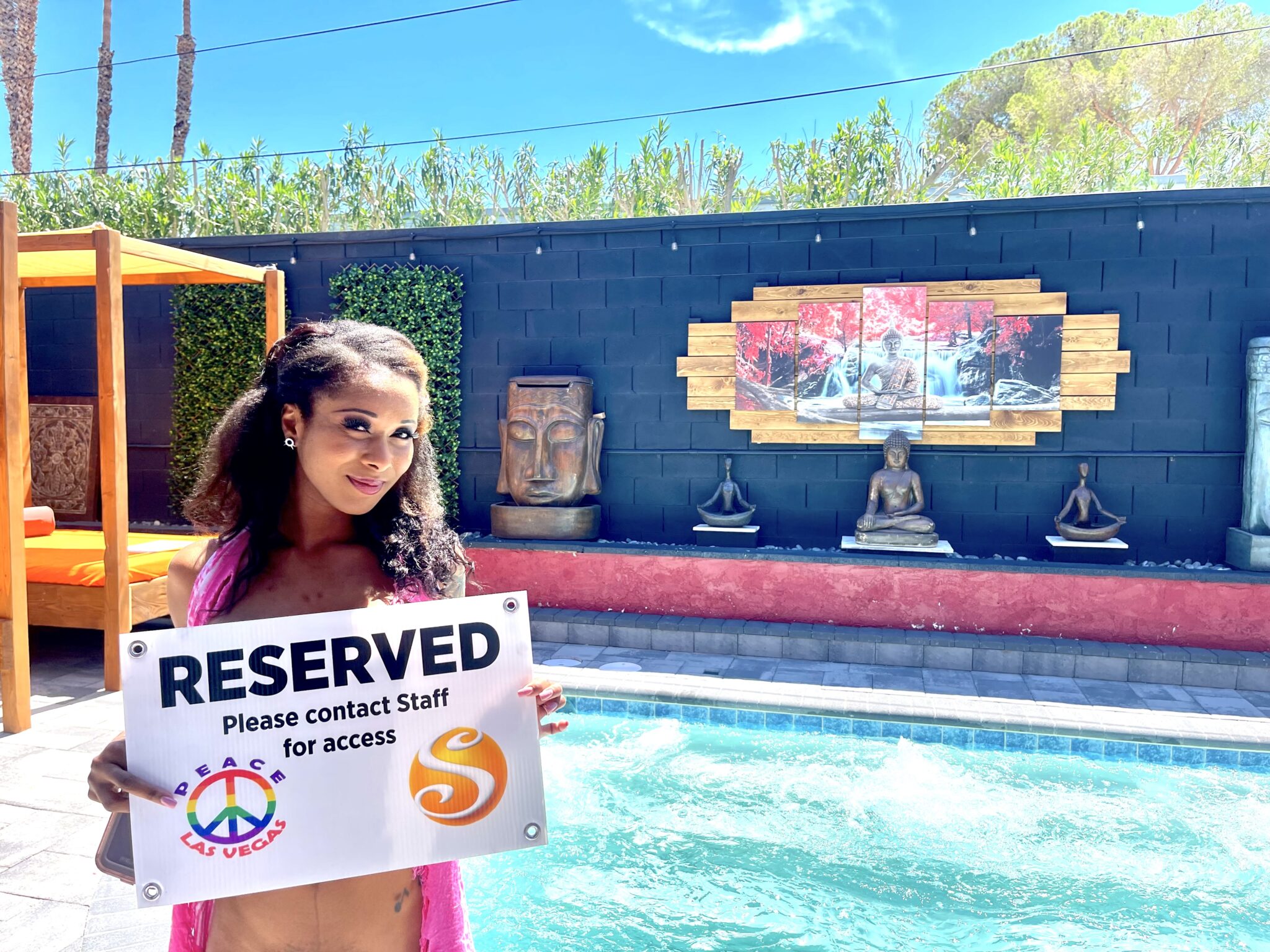 Clothing optional sacred pools las vegas